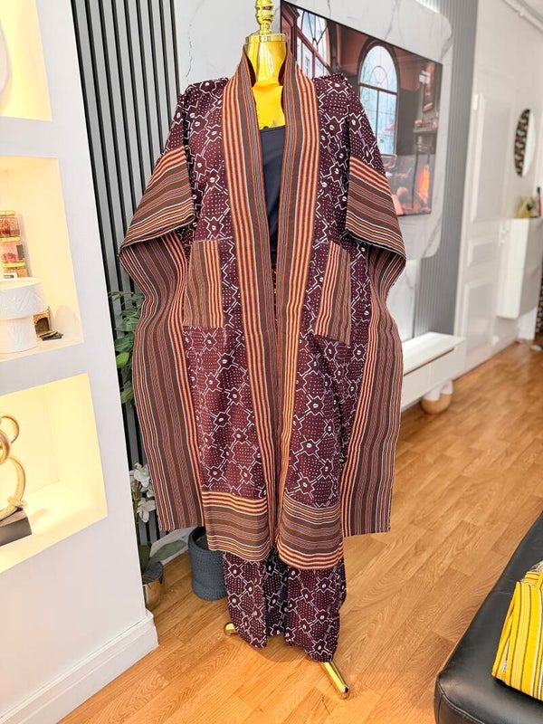 Ensembles Pantalon & Kimono en Osake et Wax