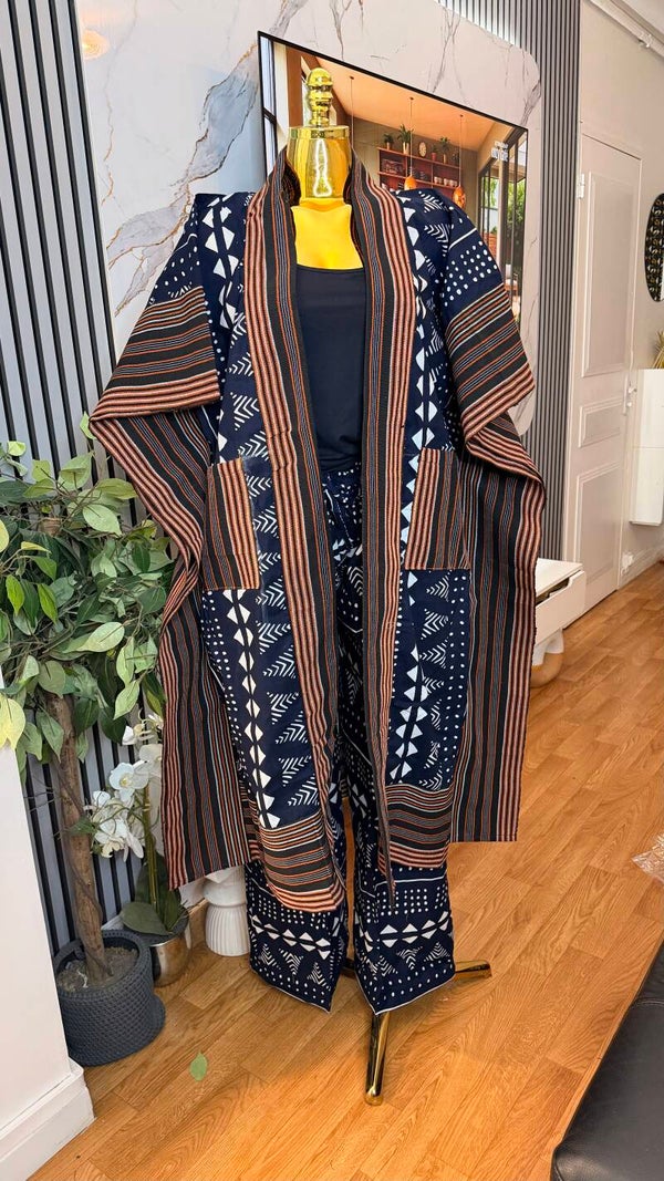 Ensembles Pantalon & Kimono en Osake et Wax