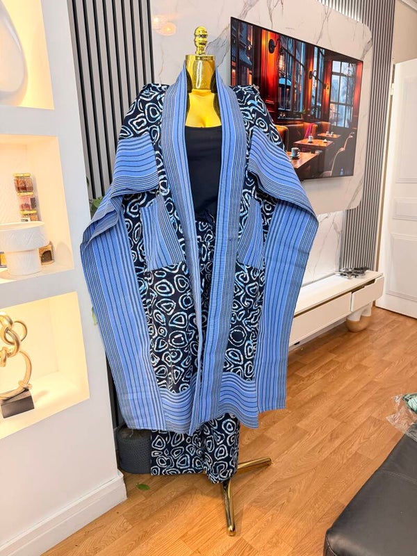 Ensembles Pantalon & Kimono en Osake et Wax