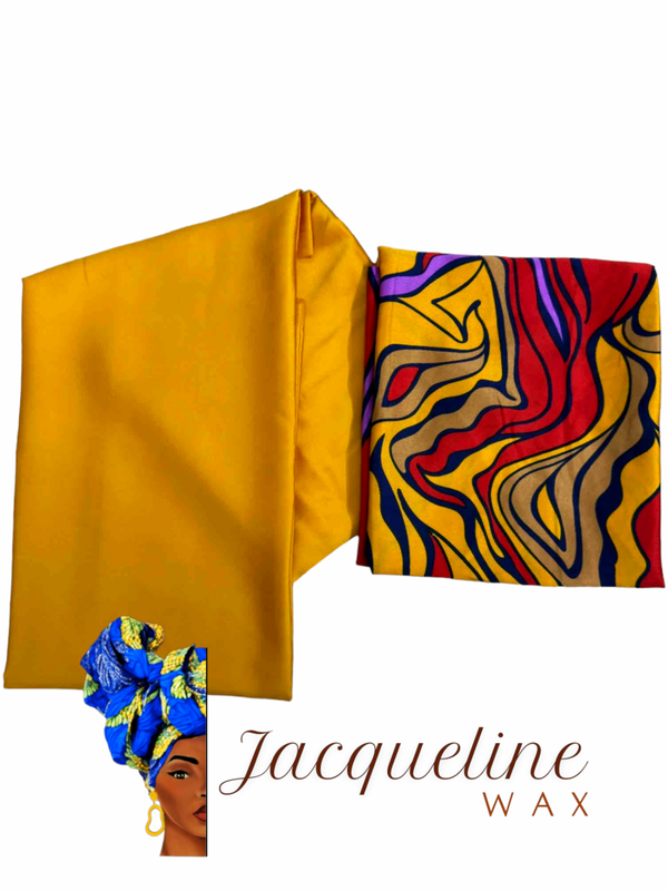 Soie imprimée deux tons