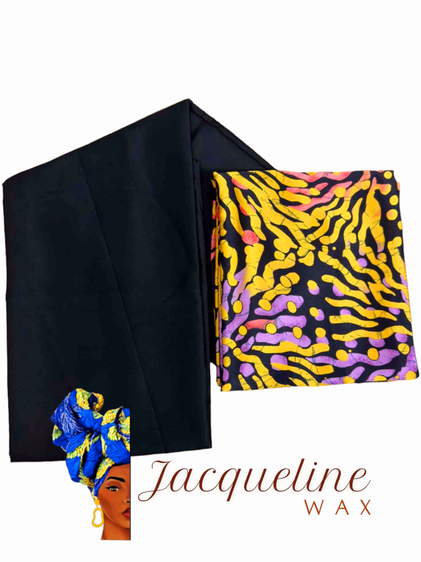 Soie imprimée deux tons