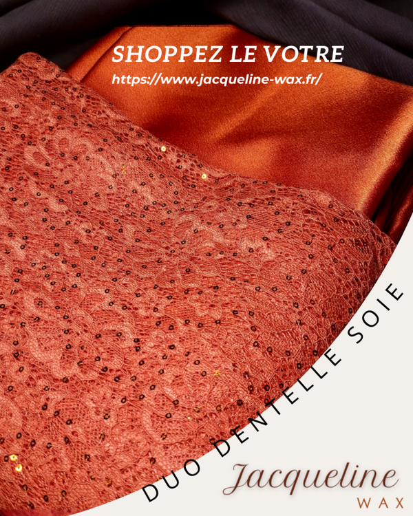 Duo dentelle/soie