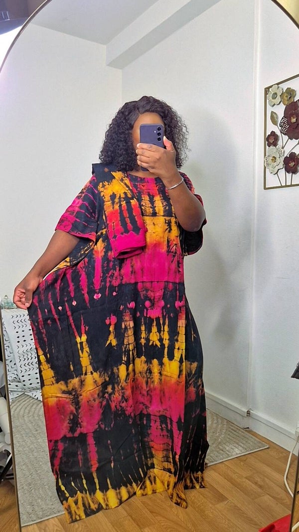 Robe de maison en coton  modèle 9