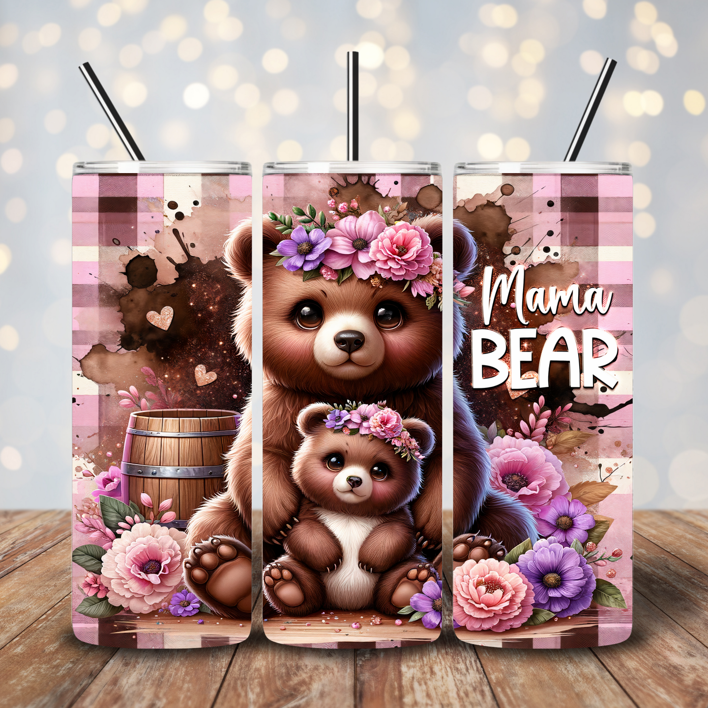 Mama bear 20 oz. tumbler
