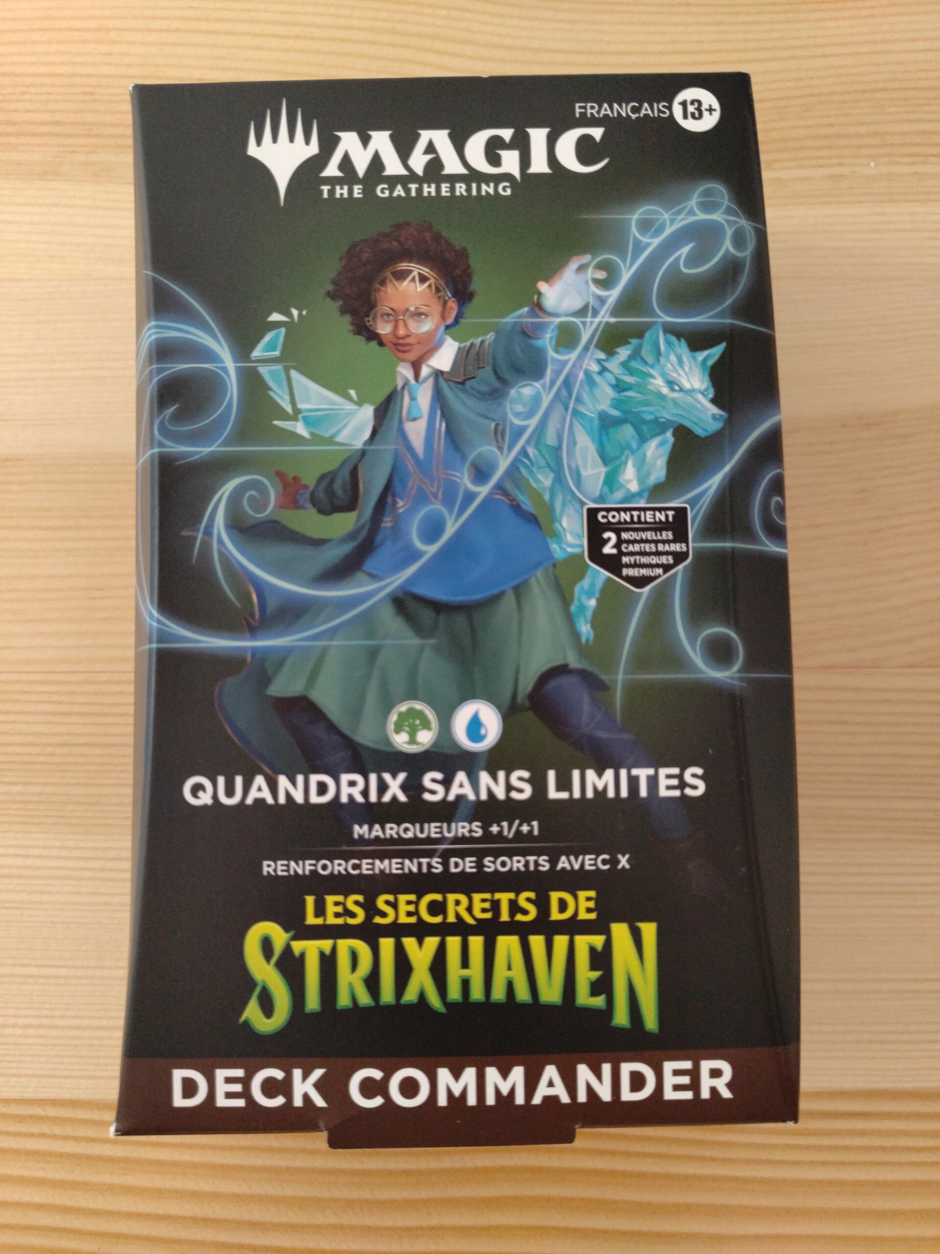 Magic The Gathering Avatar Deck Commander Les Secret de Strixhaven Quandrix Sans Limites- 60,00€ TTC Stock : 1