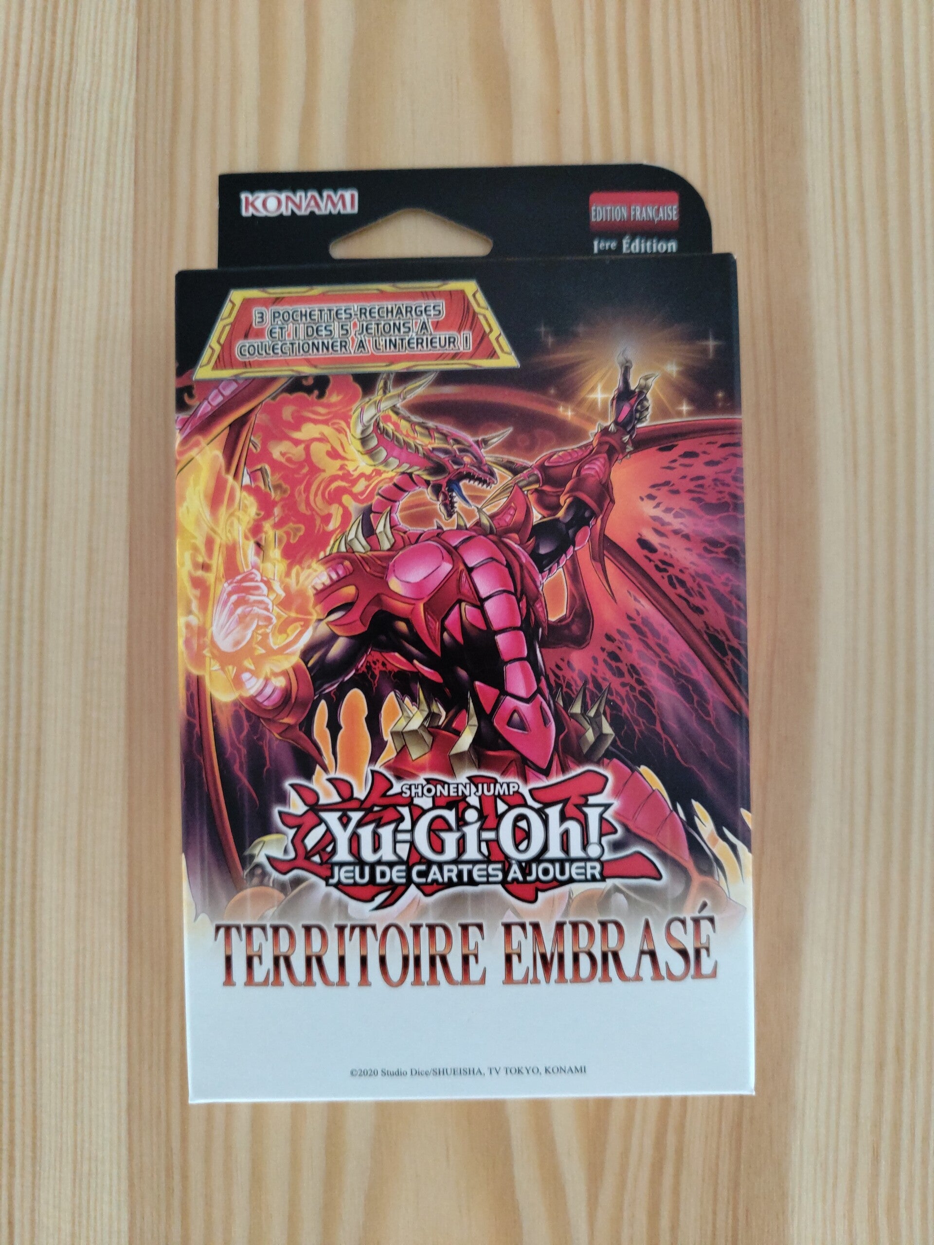 Yu-Gi-OH! Territoire Embrasé- Tuckbox- 10,00€ TTC