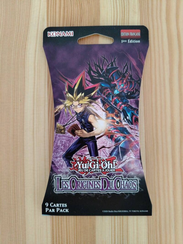Yu-Gi-Oh! Les Origines du Chaos- 1 booster cartonner
