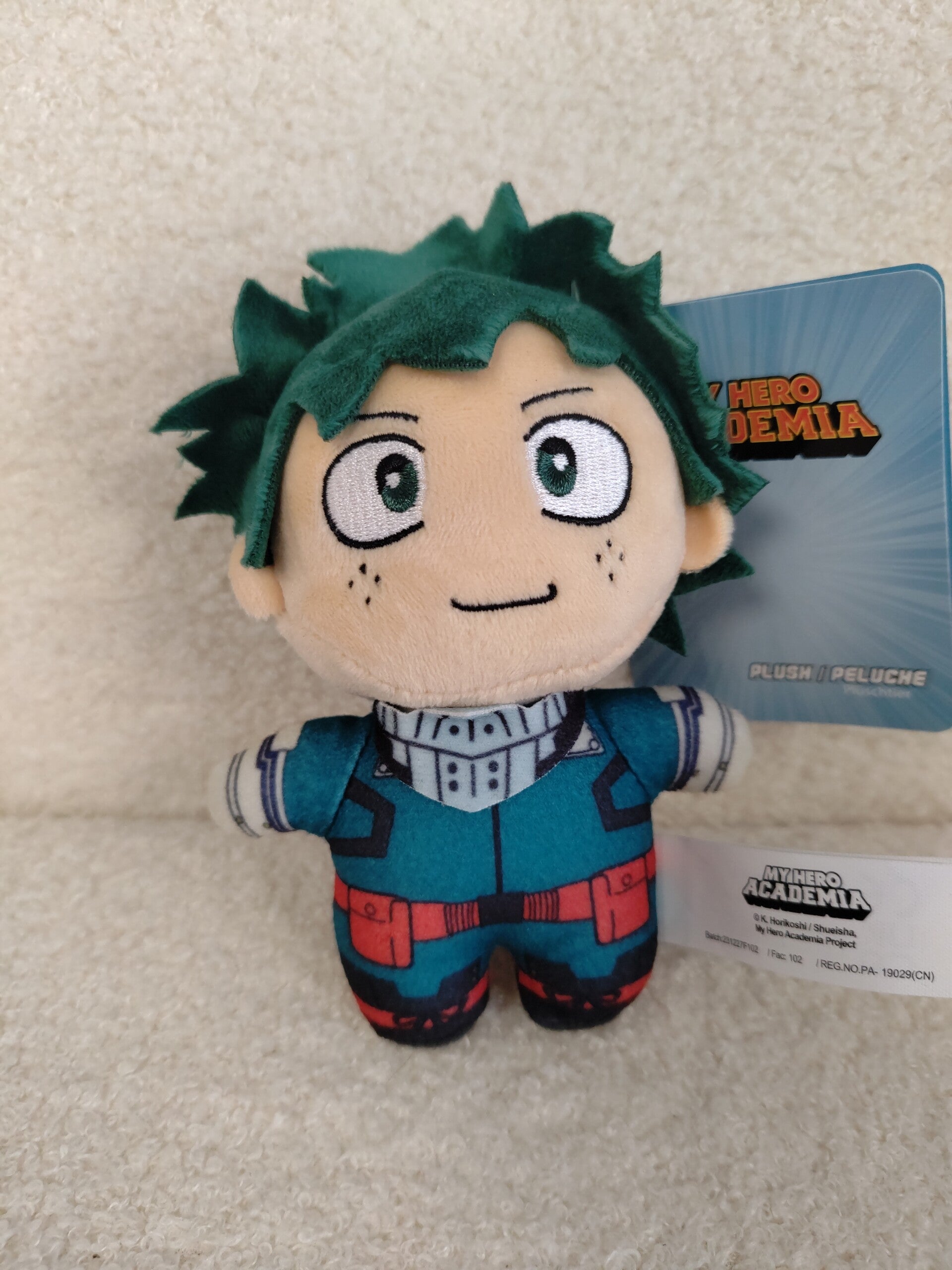 Peluche My Hero Academia Izuku- 10,00€ TTC Stock : 4