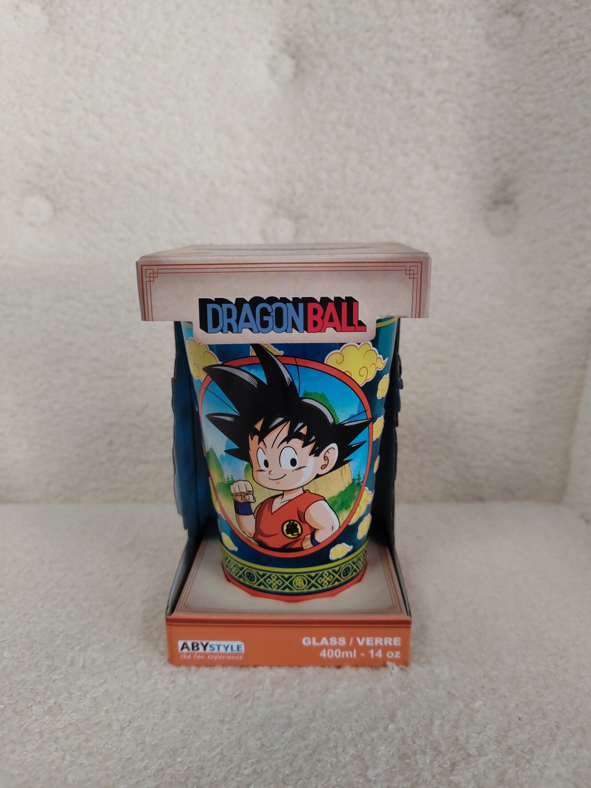 Verre Goku XXL 400 ml- 9,00€ TTC Stock : 2