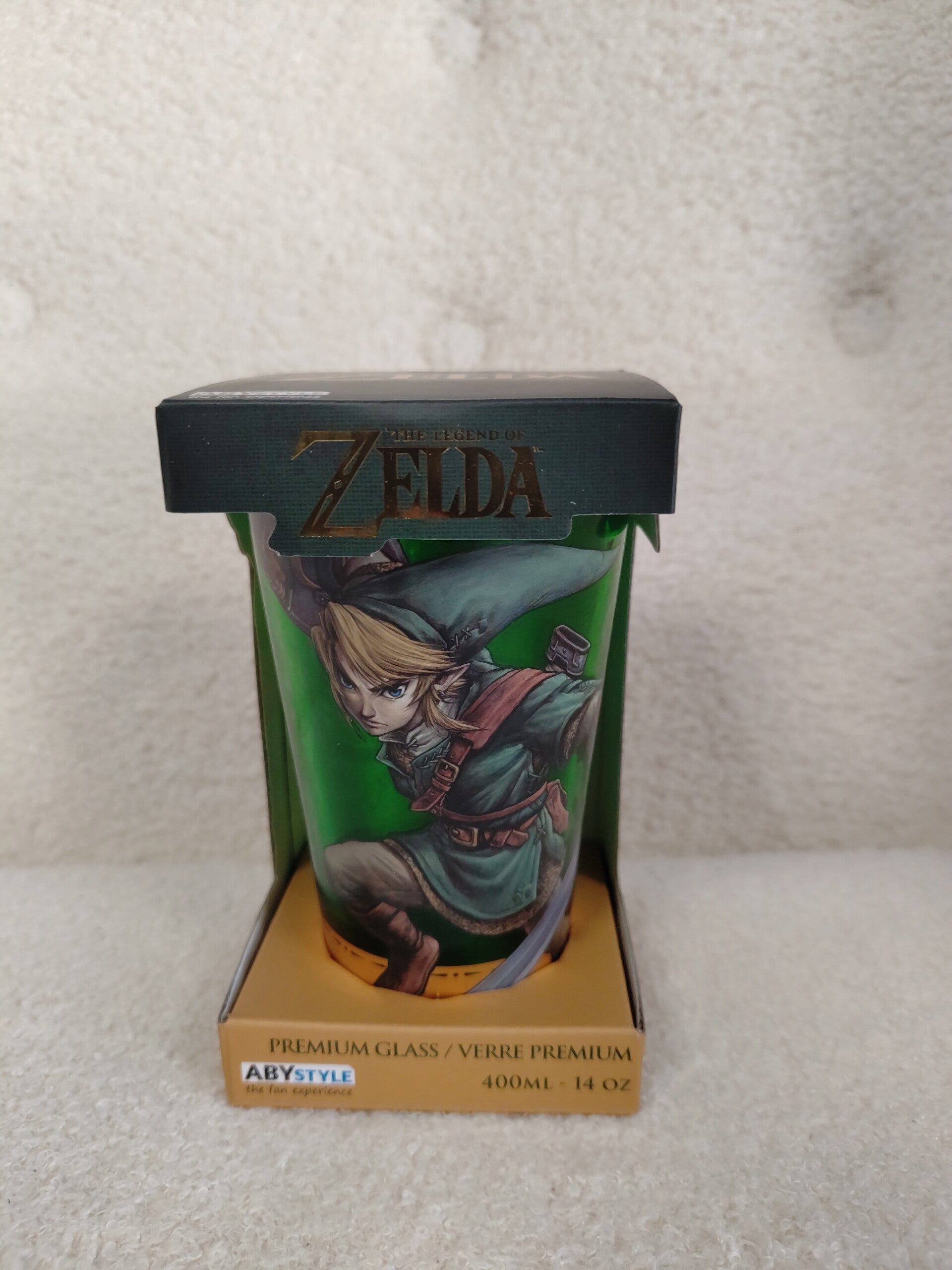 Verre Zelda XXL 400 ml- 10,00€ TTC Stock : 2