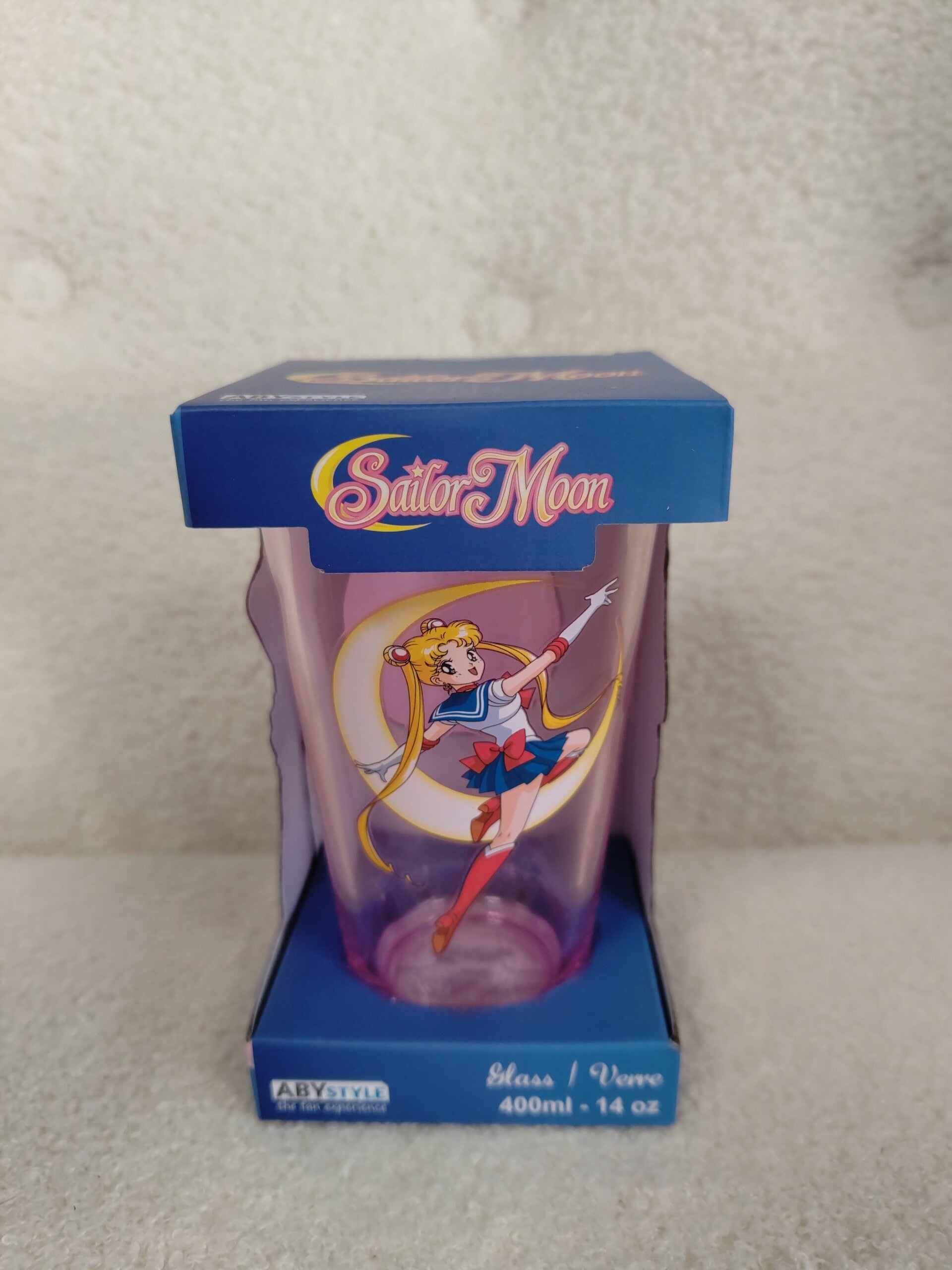 Verre Sailor Moon XXL 400 ml- 8,50€ TTC Stock : 2