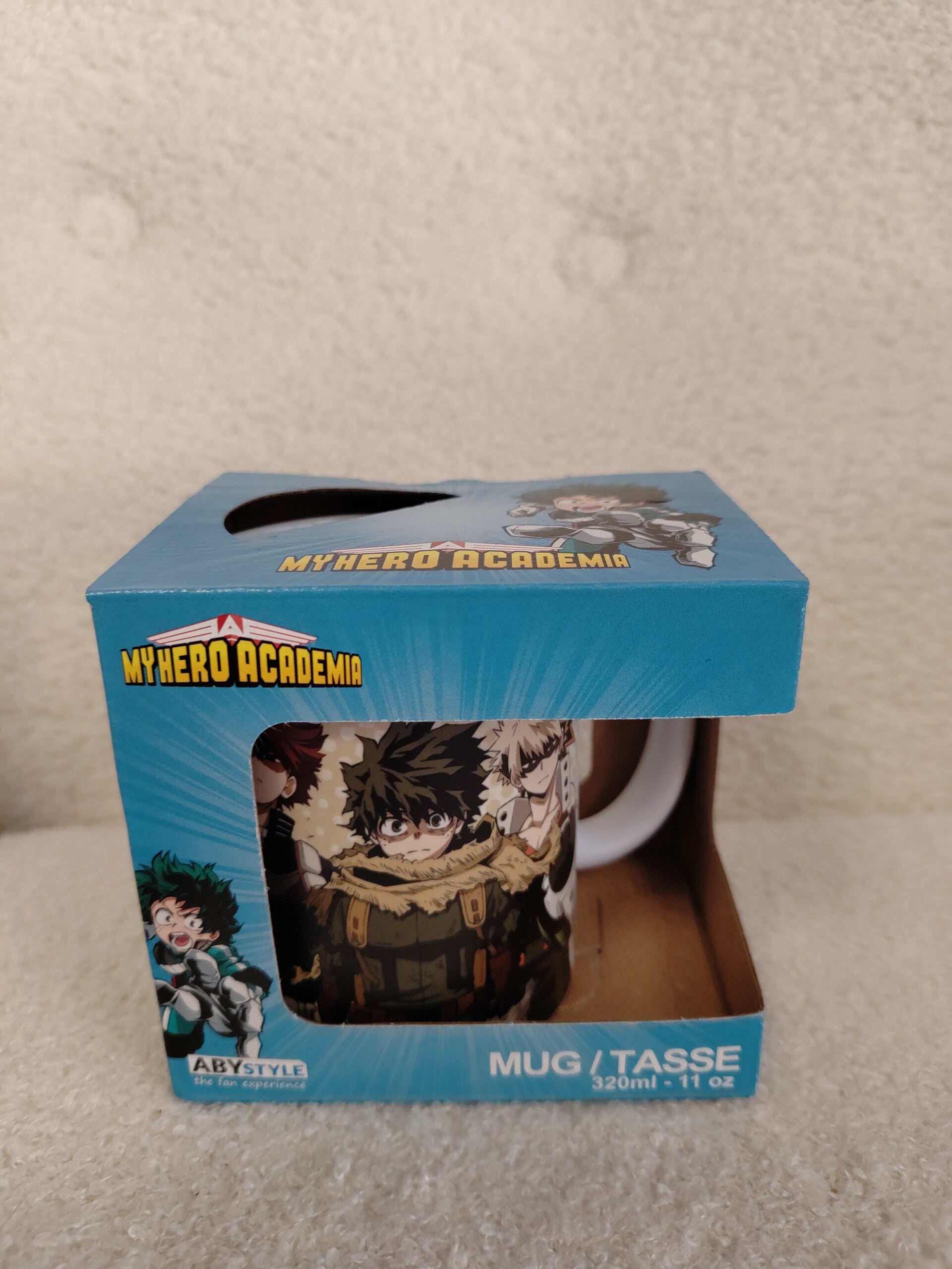Mug 320 ml My Hero Academia- 10,00€ TTC  Stock : 1