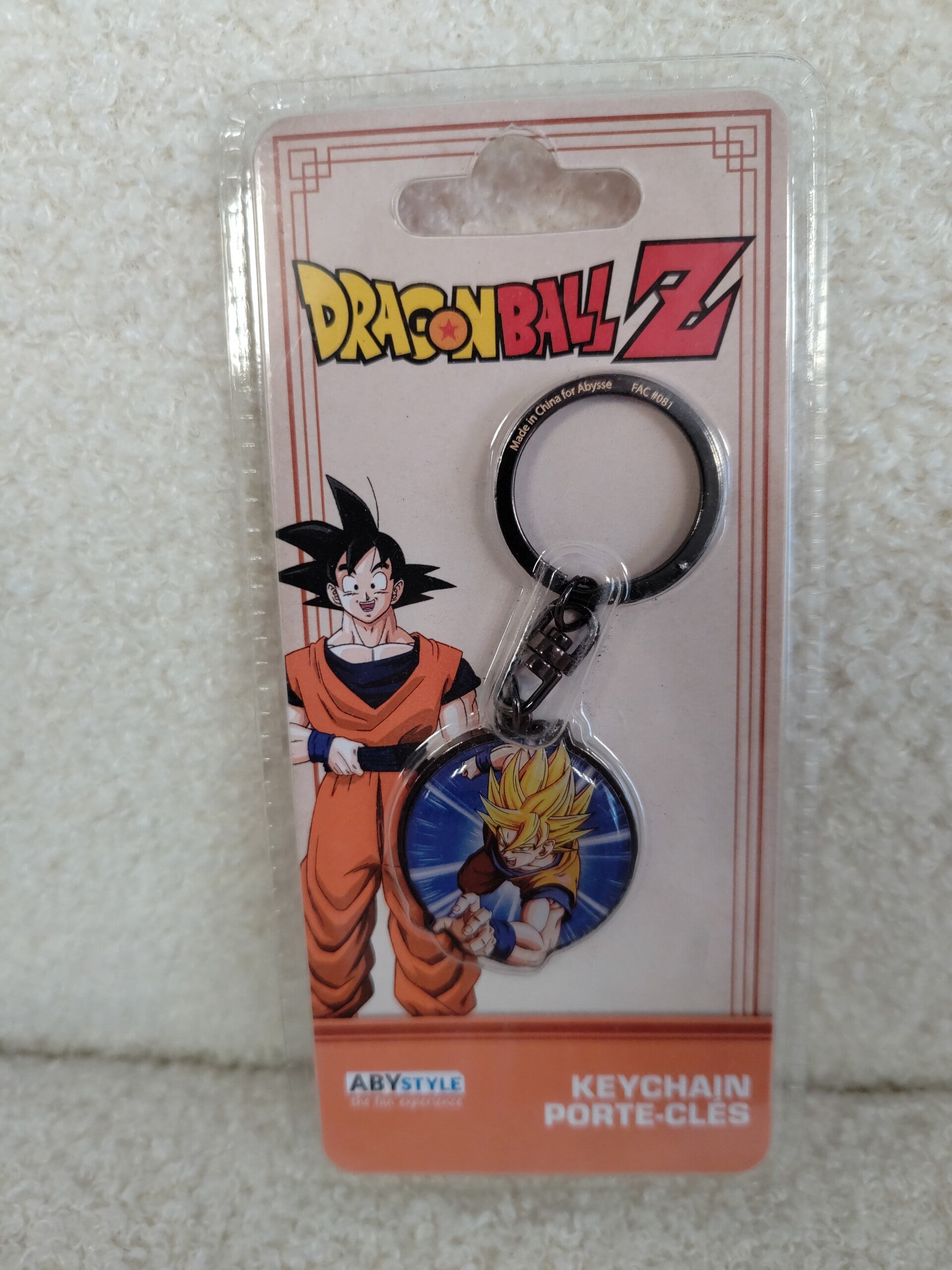 Porte-Clés Dragon Ball Z- Goku- 7,50€ TTC  Stock : 3