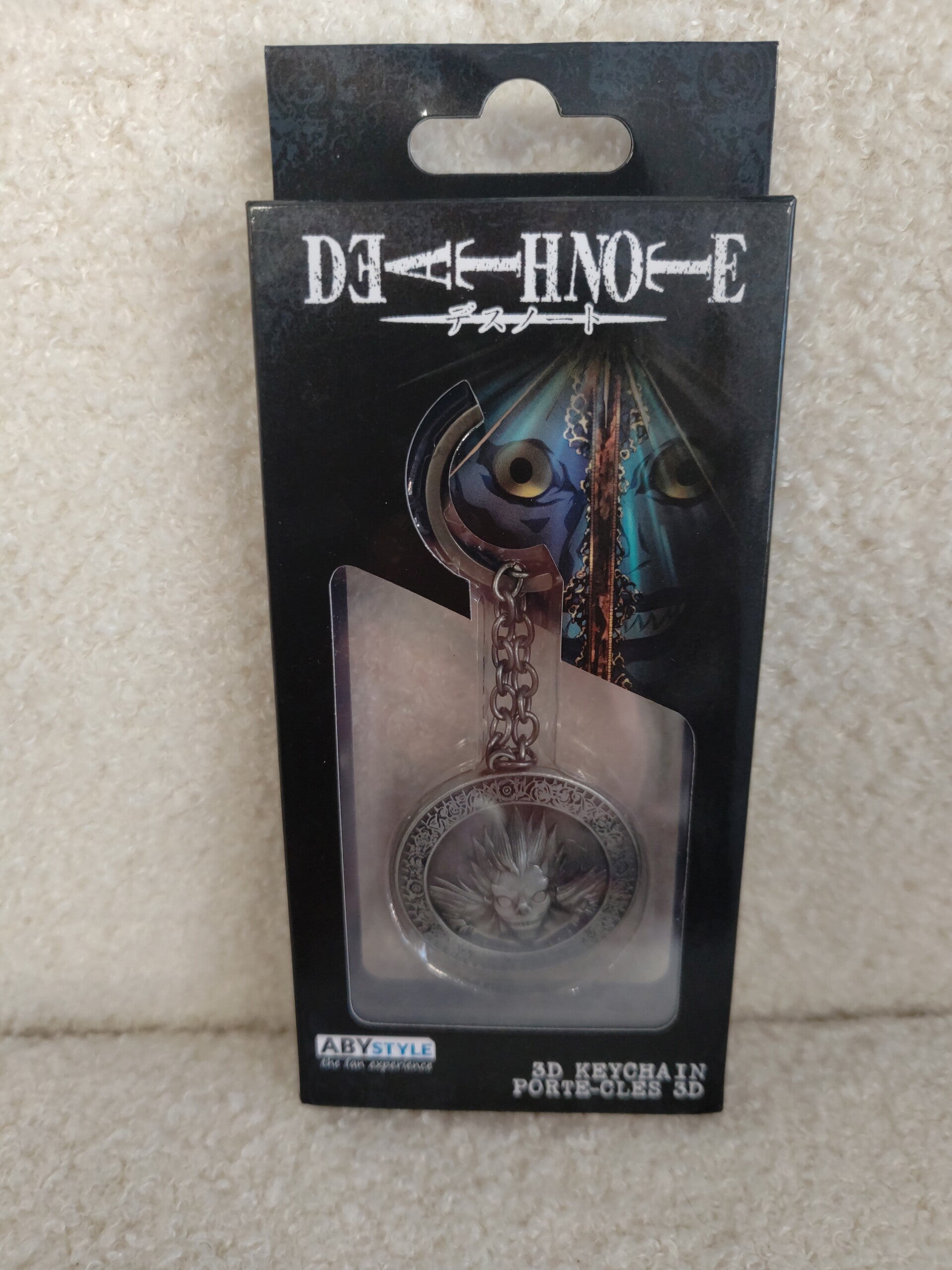 Porte-Clés Death Note- 10,00€ TTC  Stock : 1