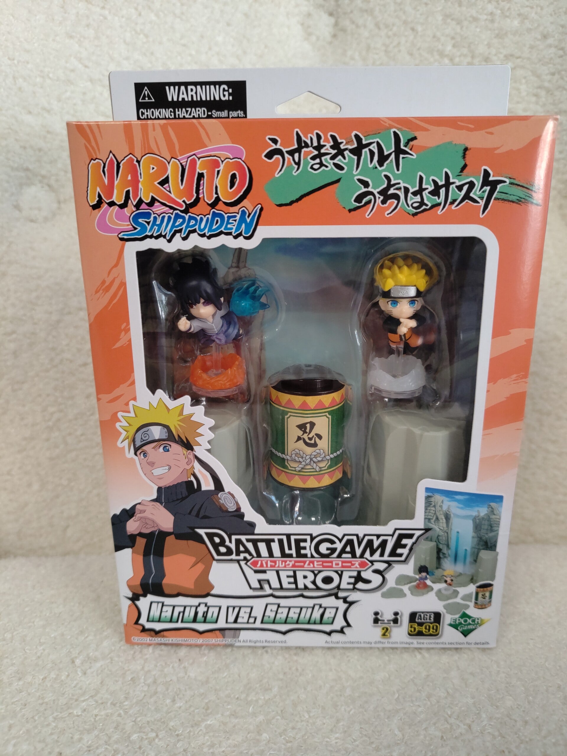 Jeu Plateau Naruto- Naruto VS Sasuke- 18,50€ TTC  Stock : 1