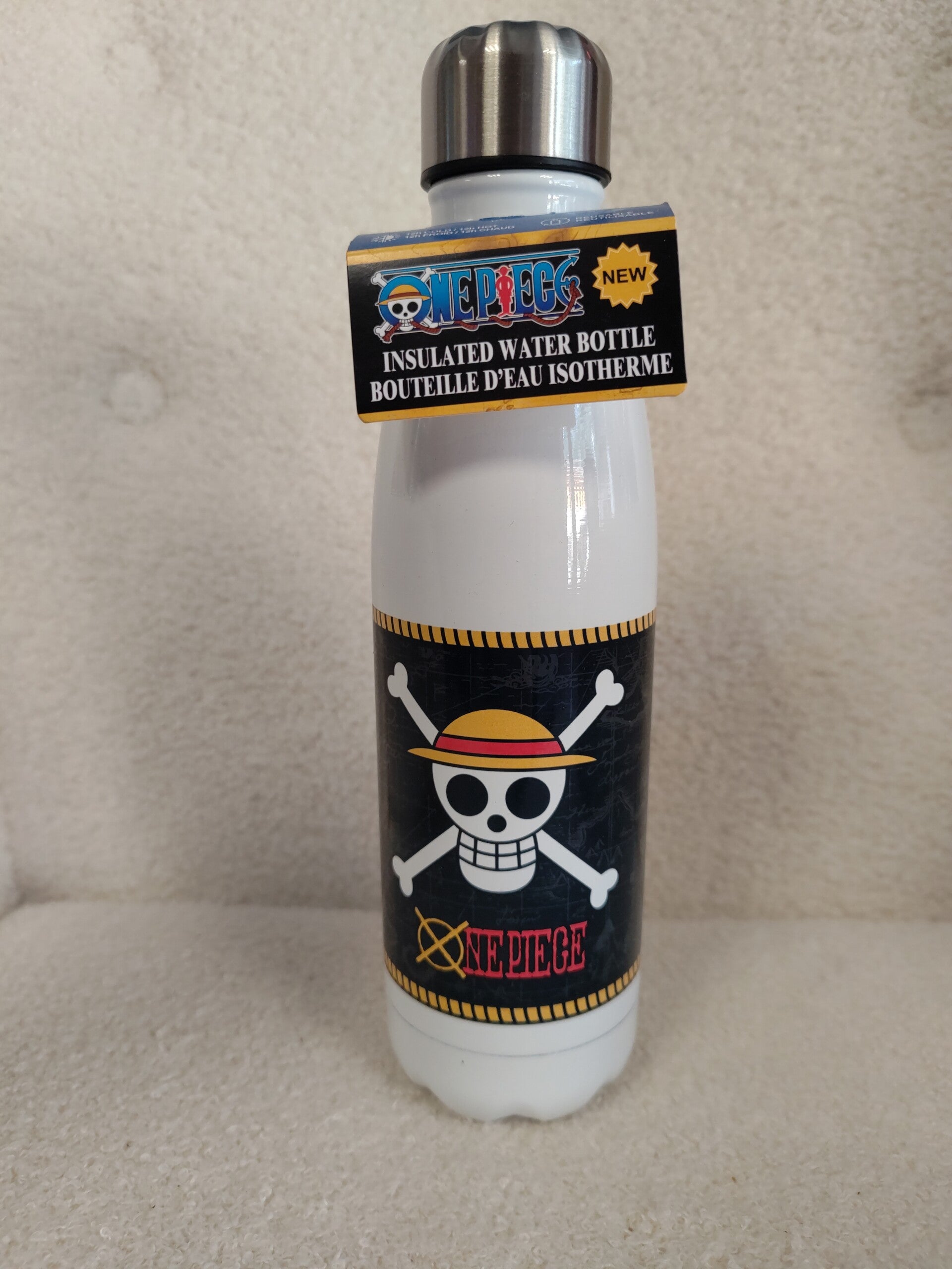 Bouteille d'eau Isotherme One Piece- 17,00€ TTC  Stock : 2