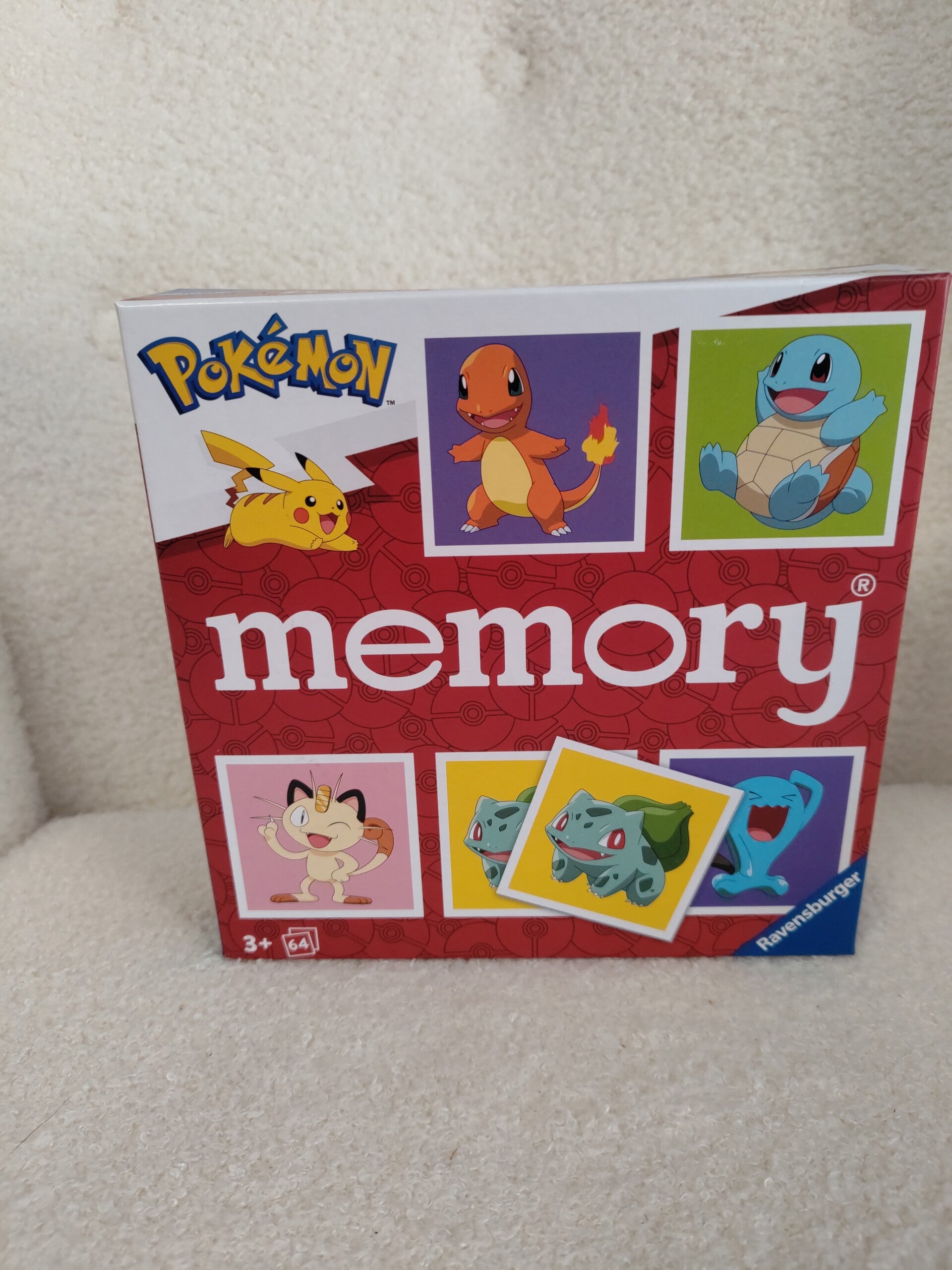 Pokemon Jeu de Carte Mémorie -16,50€ TTC  Stock : 2