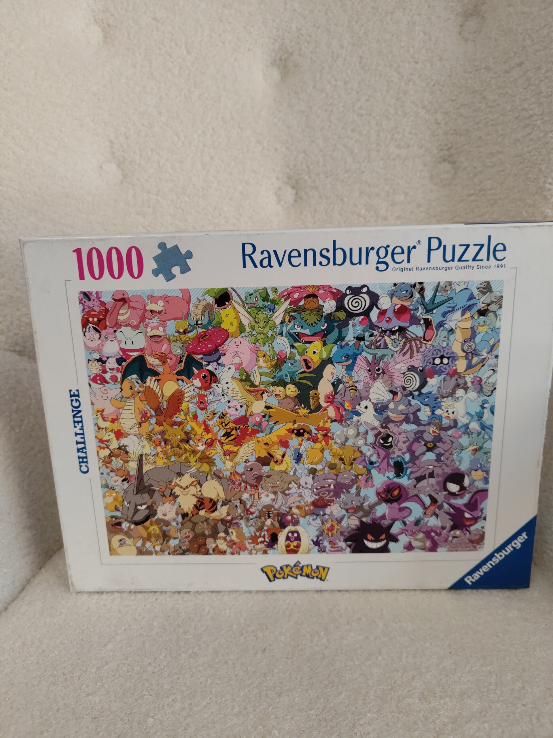 Puzzle Pokemon Challenger 1000 pièces- 18,50€ TTC  Stock : 1
