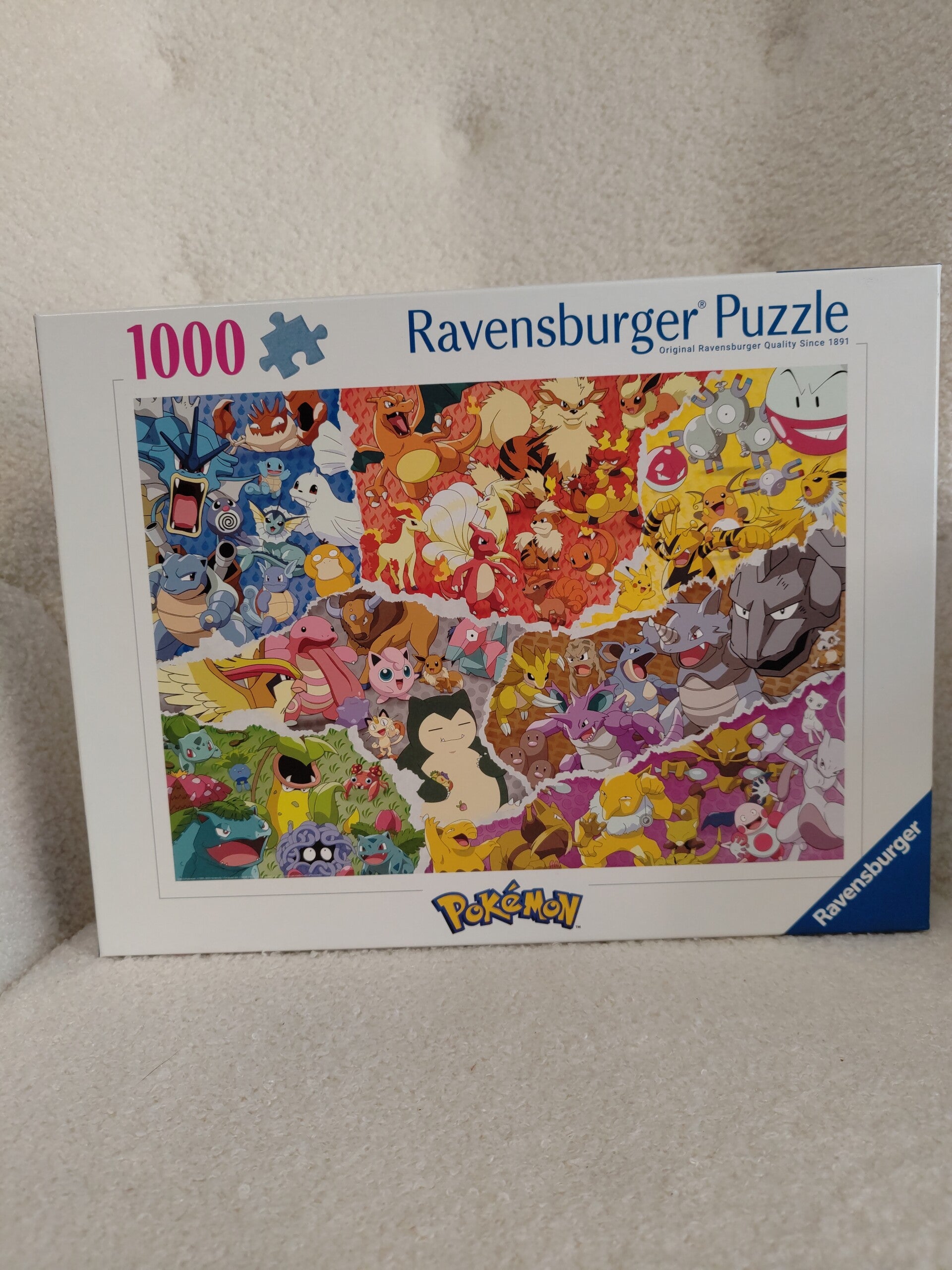 Puzzle Pokemon L'Aventure Pokemon 1000 pièces- 18,50€ TTC Stock : 1