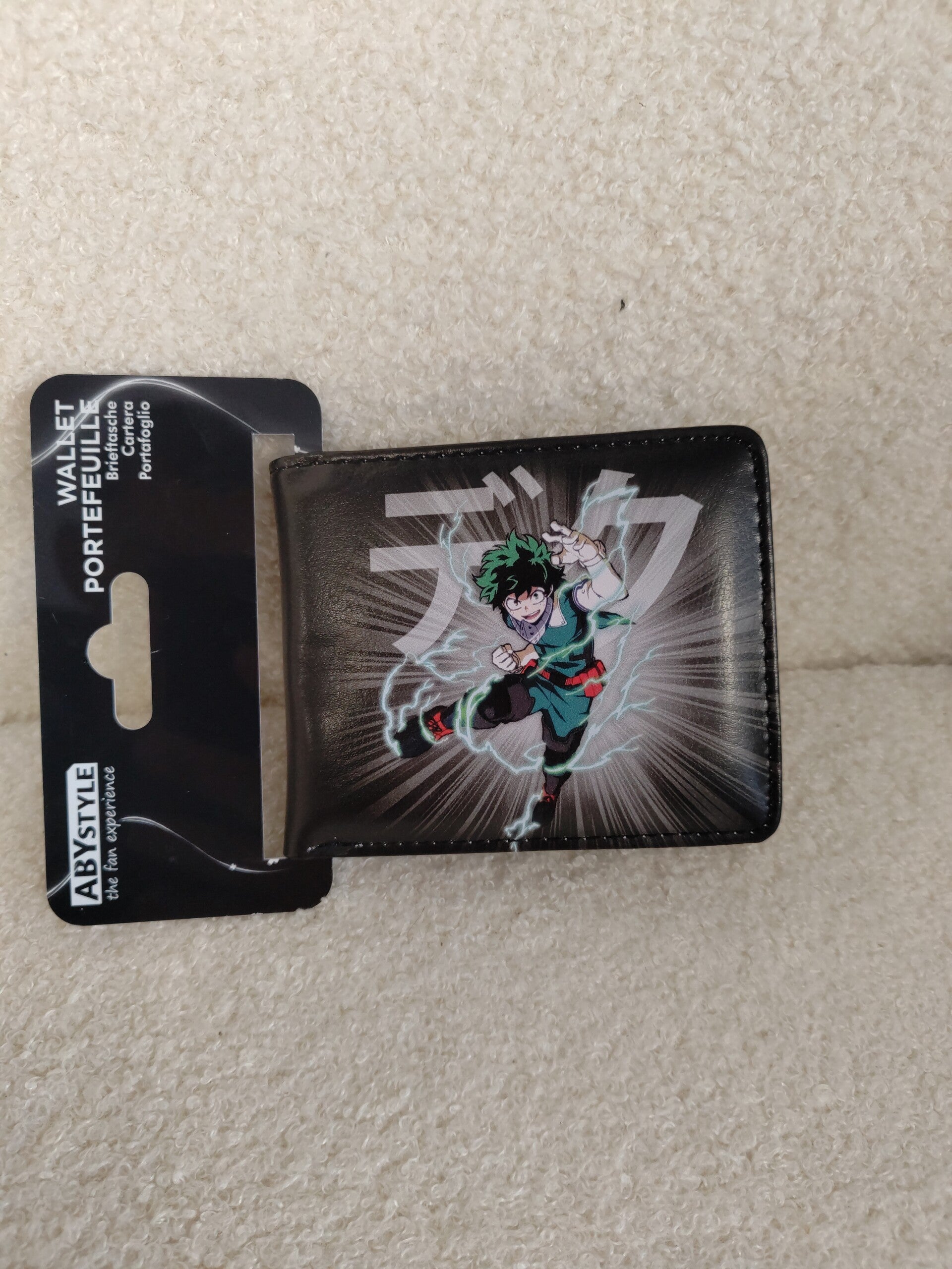 Portefeuille My Hero Academia- 14,50€ TTC Stock : 1