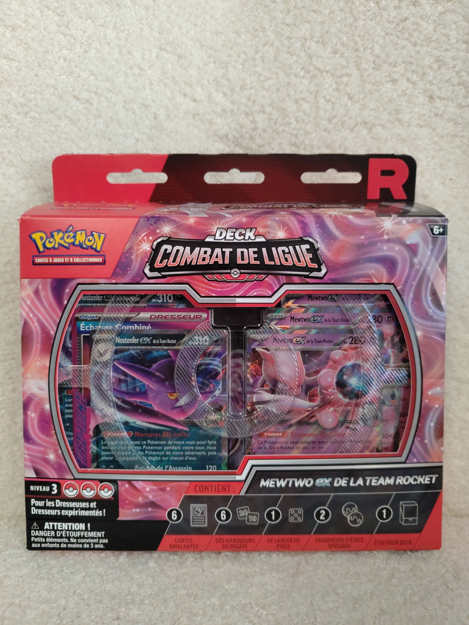 Pokemon Combat de Ligue Mewtwo Ex- 39,00€ TTC Stock : 1