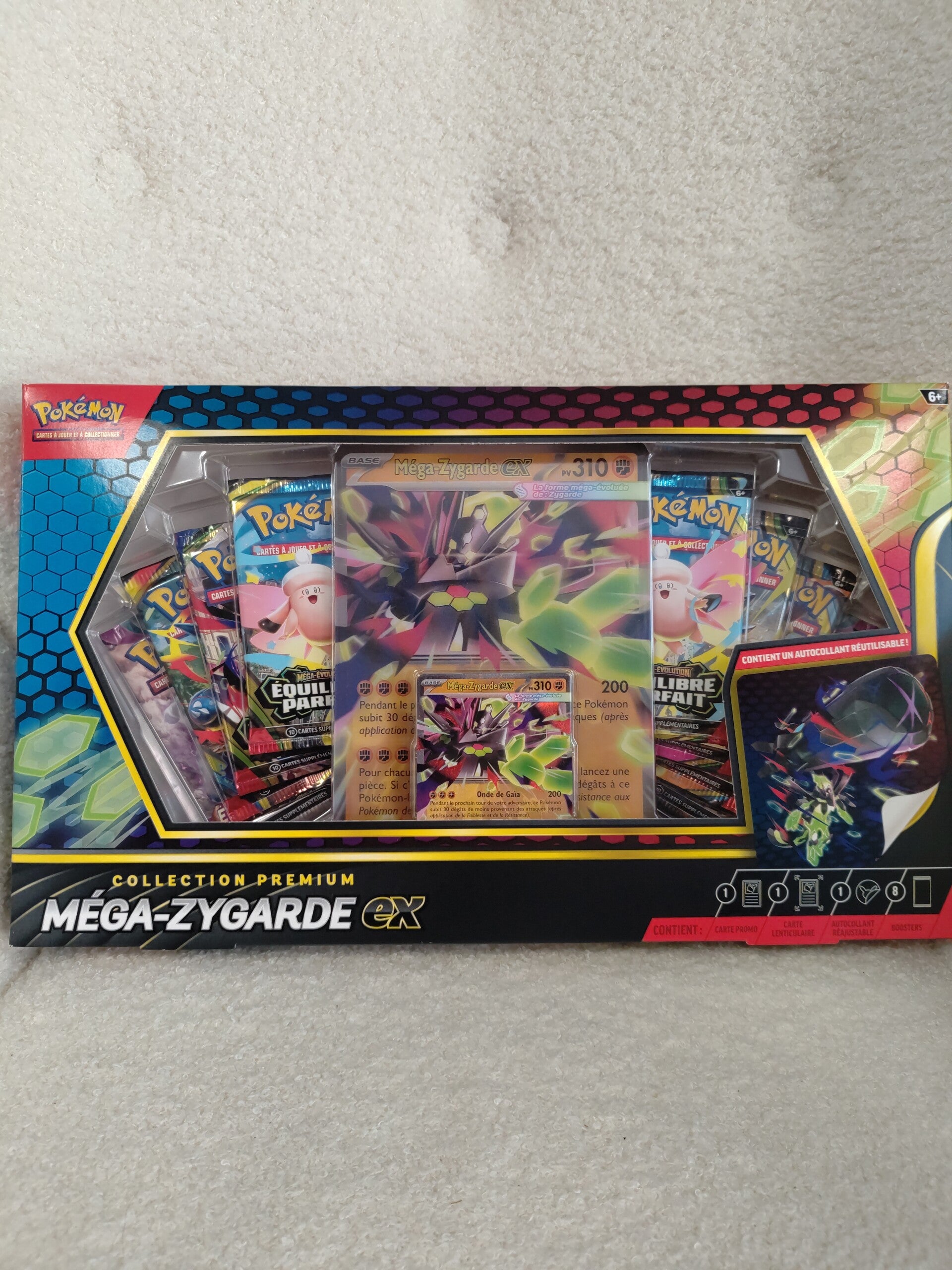 Pokemon Coffret Mega Zygarde- 57,50€ TTC Stock : 2