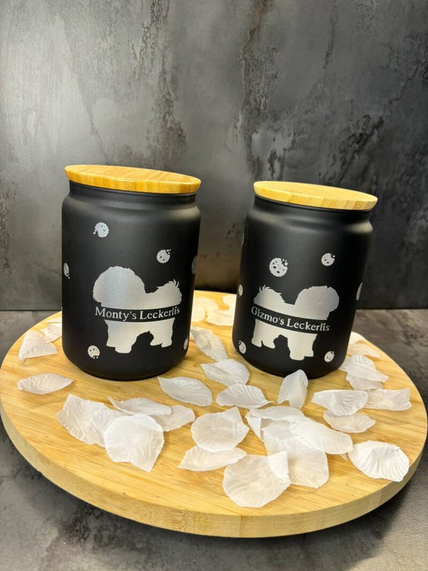 personalisierte Leckerliglas