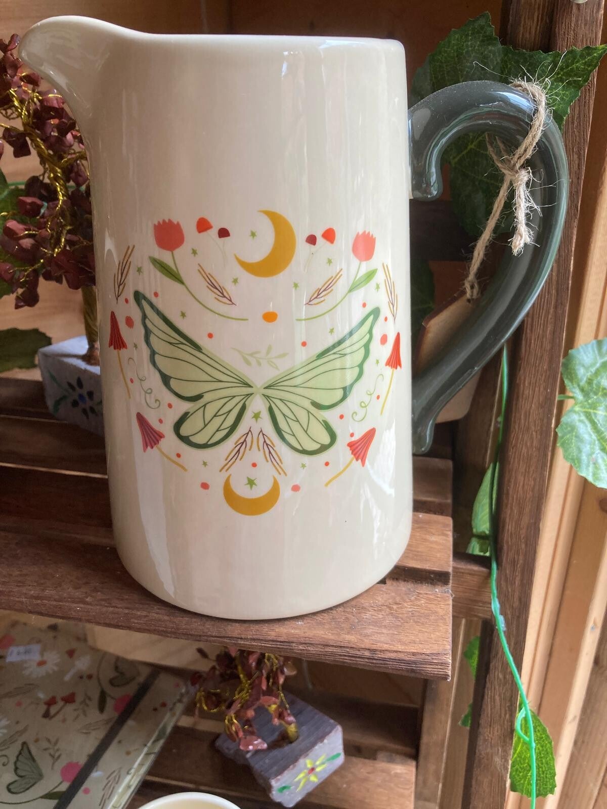 Fairy Folklore butterfly jug