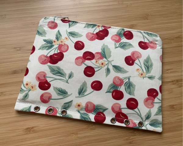 Bindertasche Kirschen [A5]