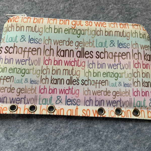 Bindertasche Ich bin und Ich kann [A6]