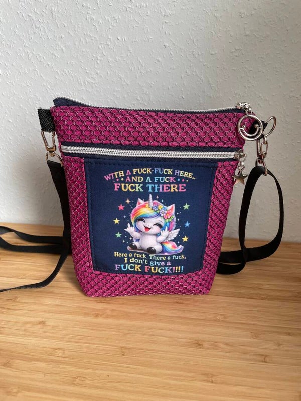 City Bag / Festival Tasche / CrossBody   / Einhorn