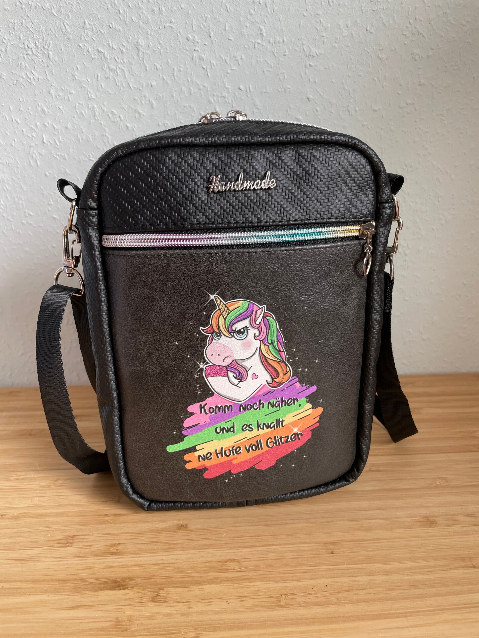 City Bag / Festival Tasche /CrossBody / Glitzer