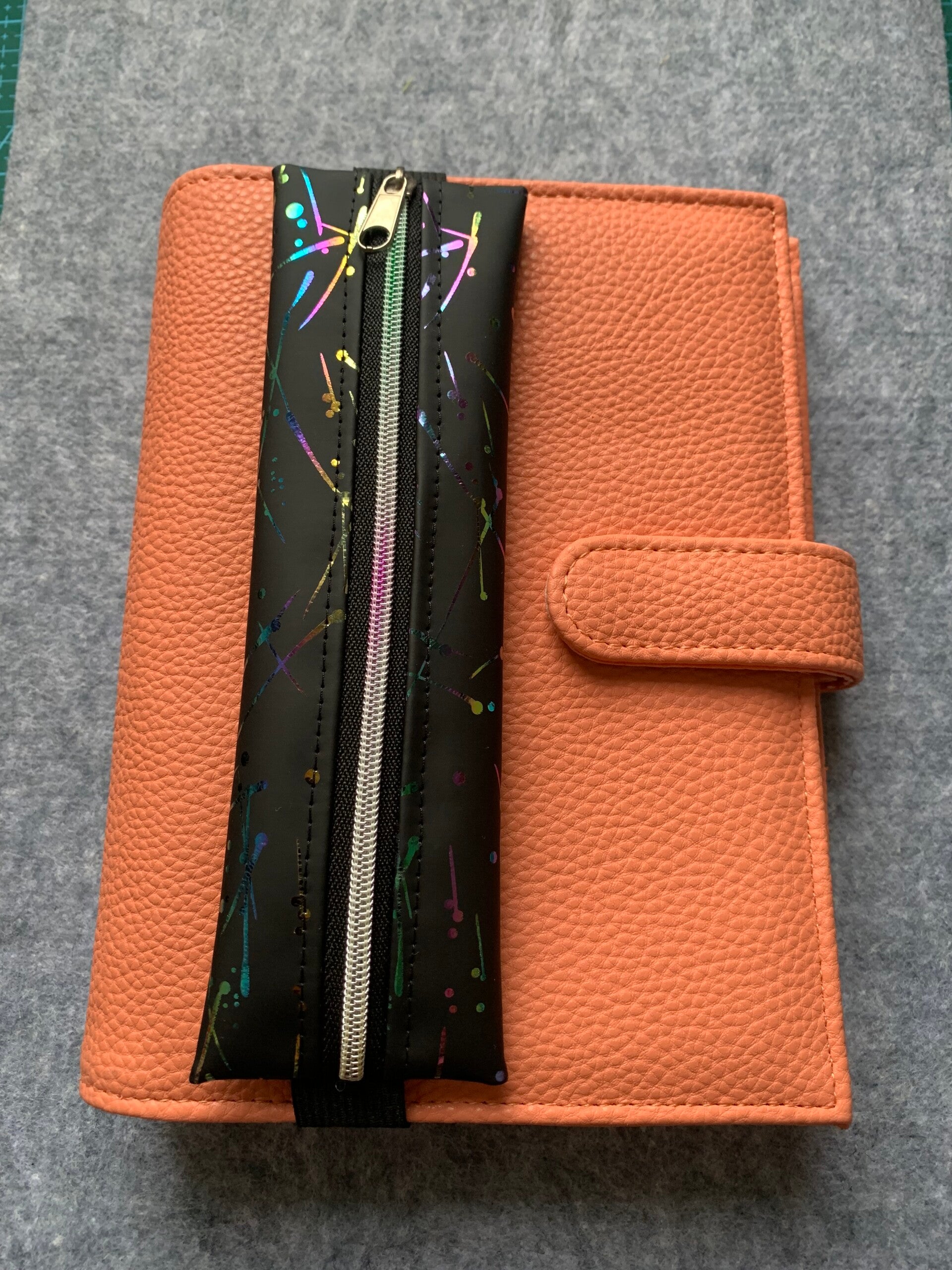 Binder A6  Stiftetasche Konfetti