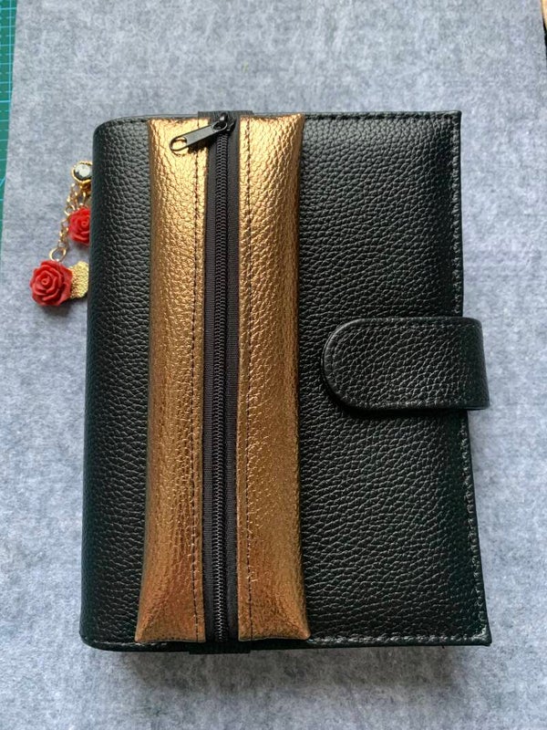 Binder A6  Stiftetasche kupfer