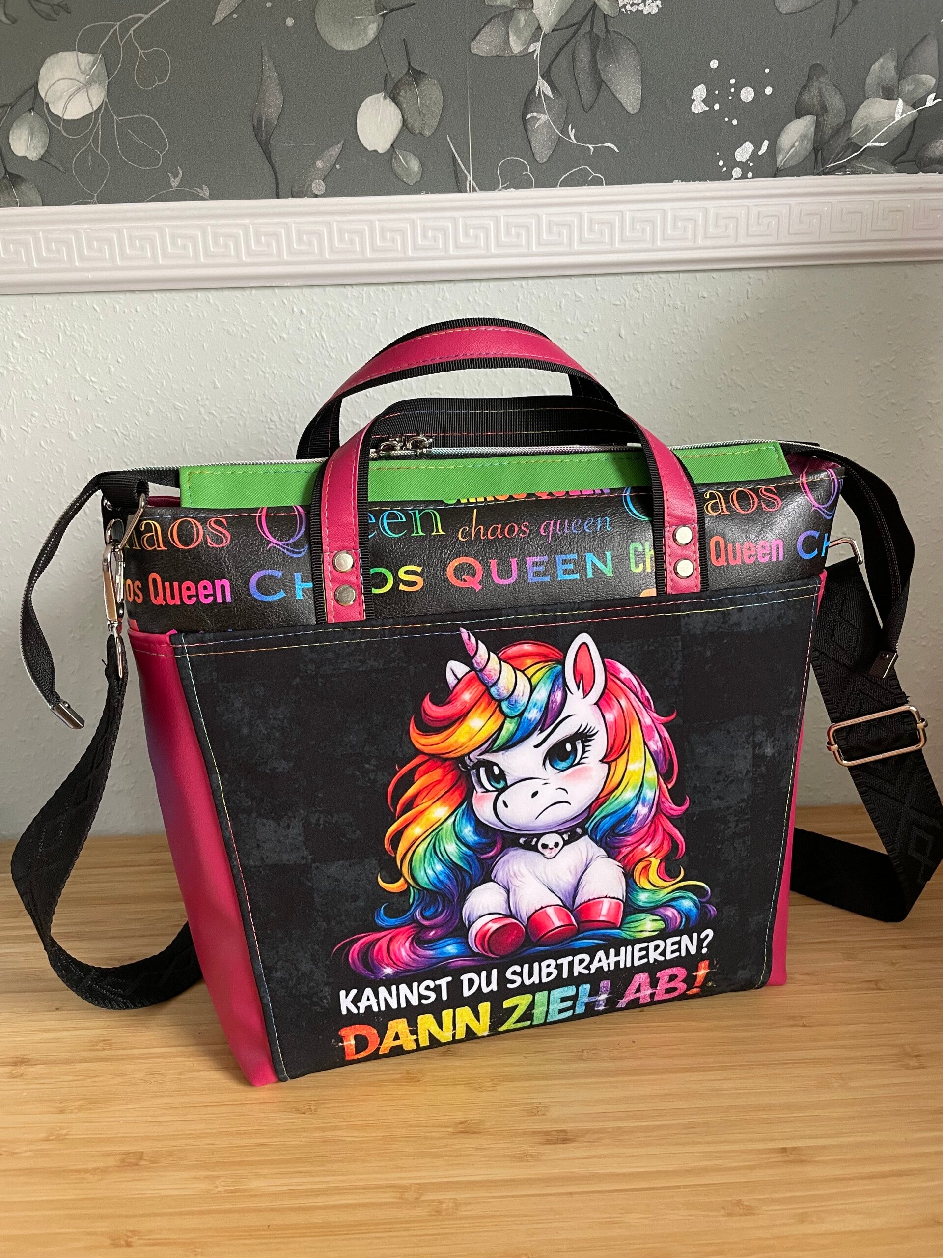 More Bag Einhorn „Zieh ab“ / Tasche / Cross Body