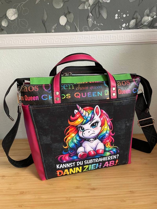 More Bag Einhorn „Zieh ab“ / Tasche / Cross Body