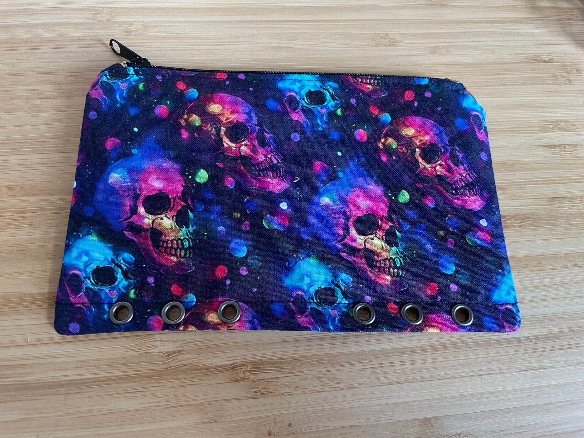 Bindertasche Colorful Skull [A6]