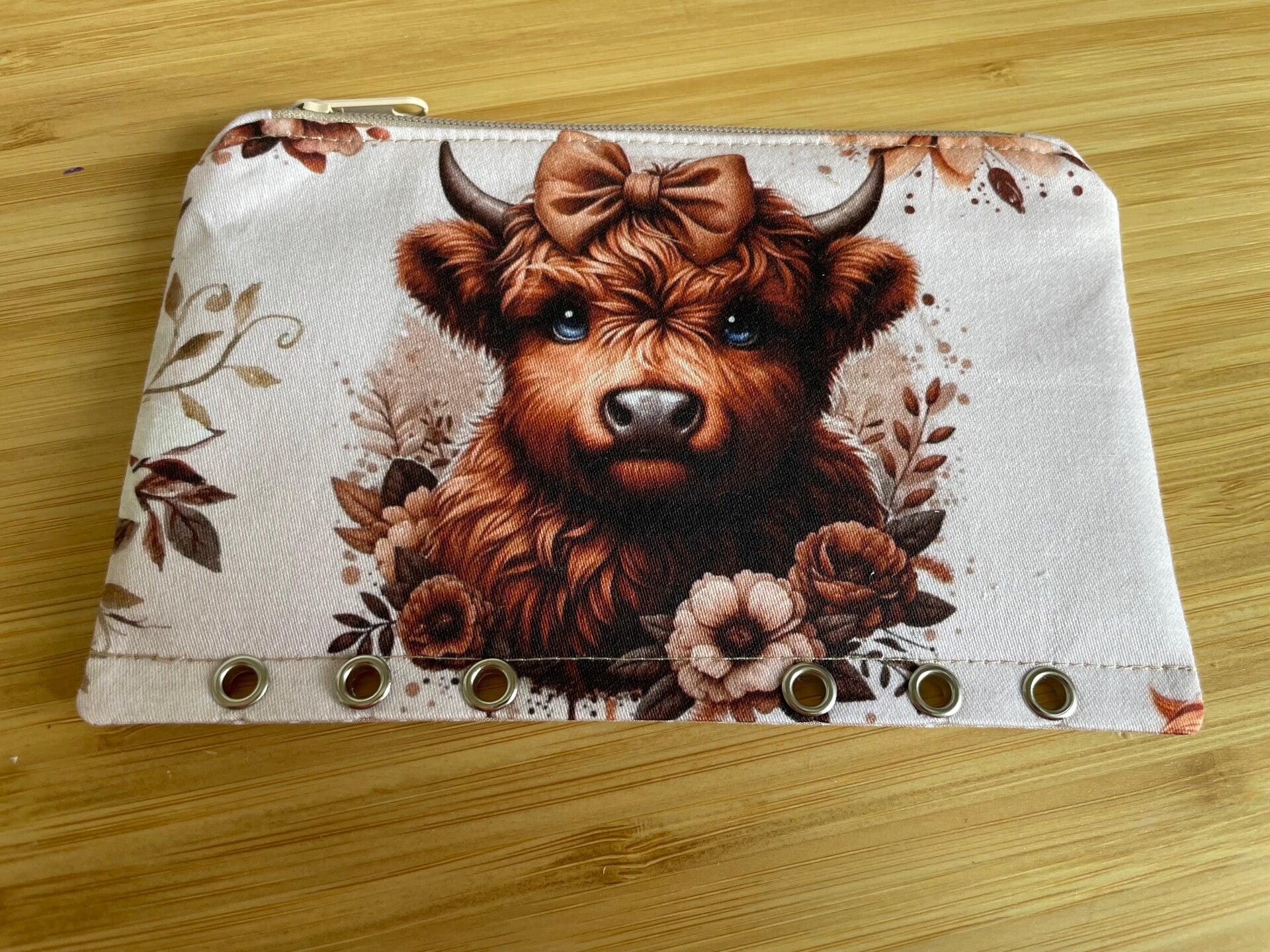 Bindertasche Highland Cow [A6]