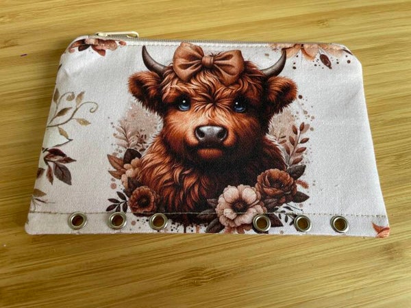 Bindertasche Highland Cow [A6]