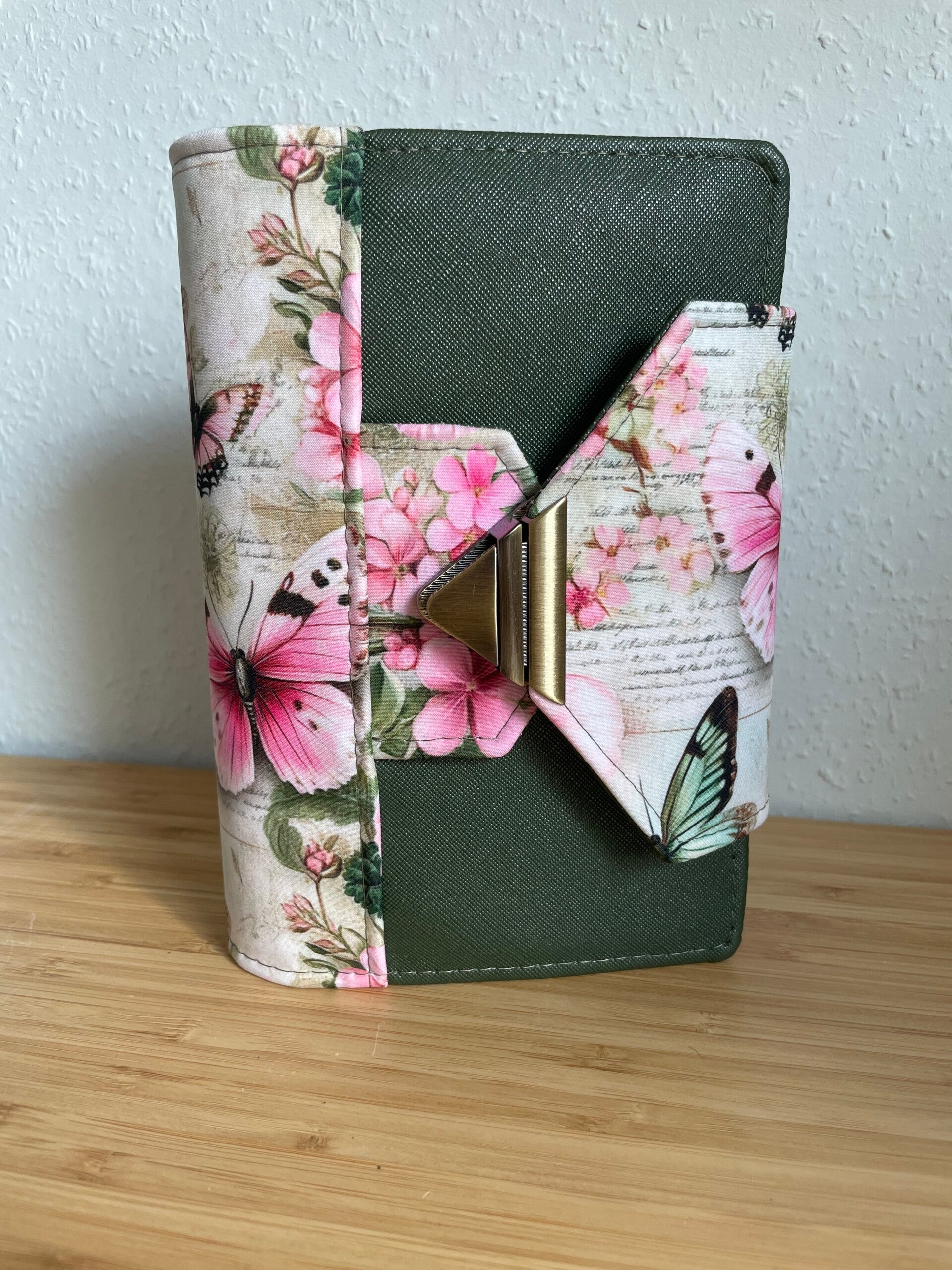 Binder Schmetterlinge grün [A6]