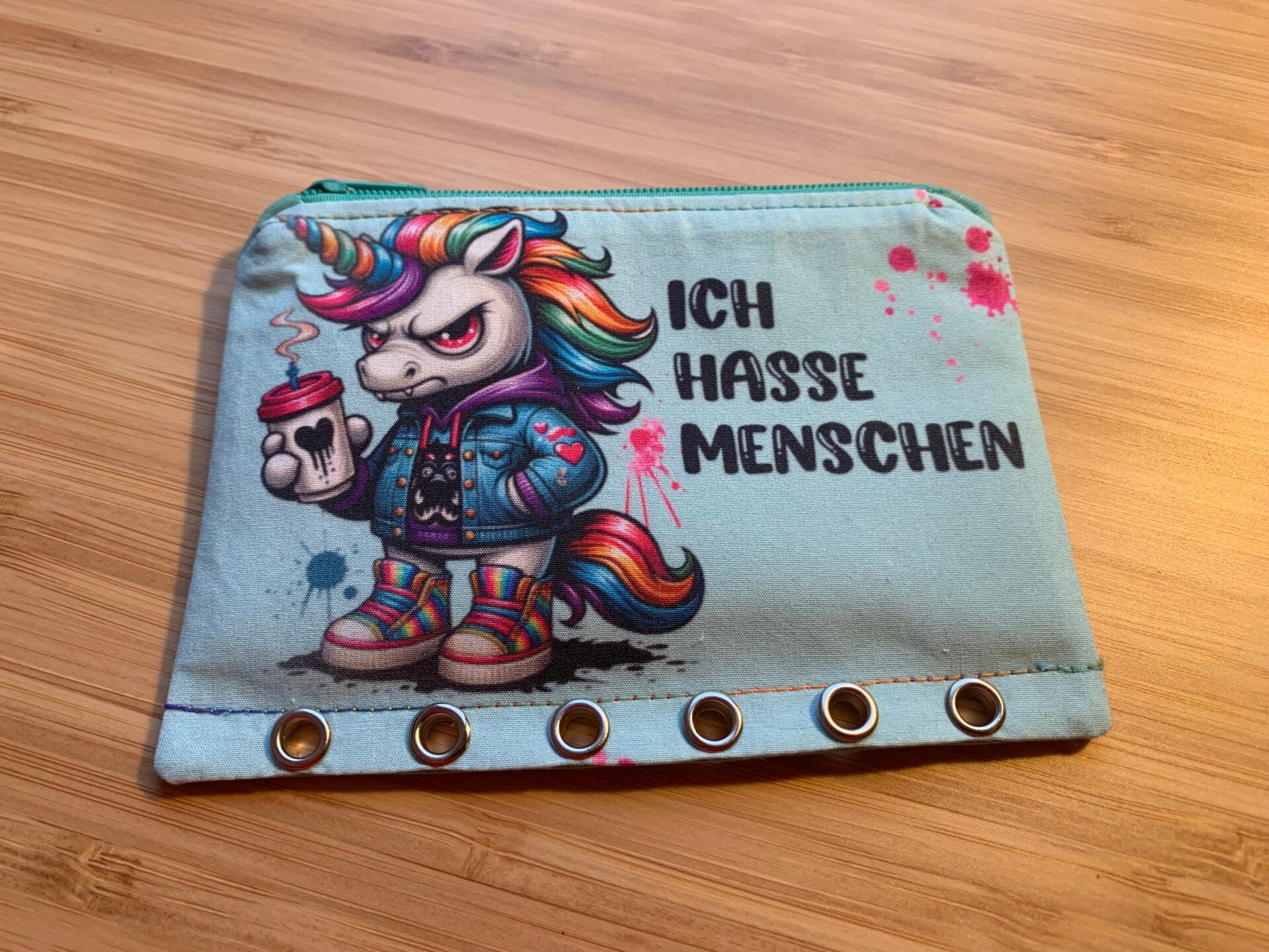 Bindertasche Ich hasse [A7]