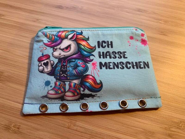 Bindertasche Ich hasse [A7]