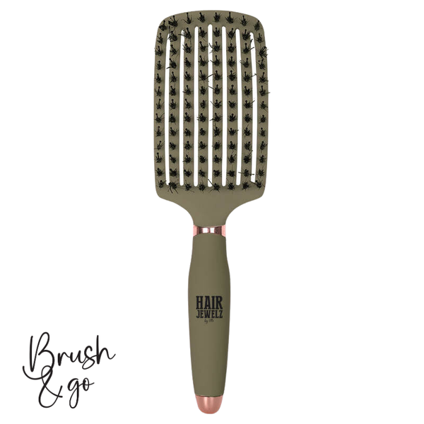 Haarborstel Brush & Go