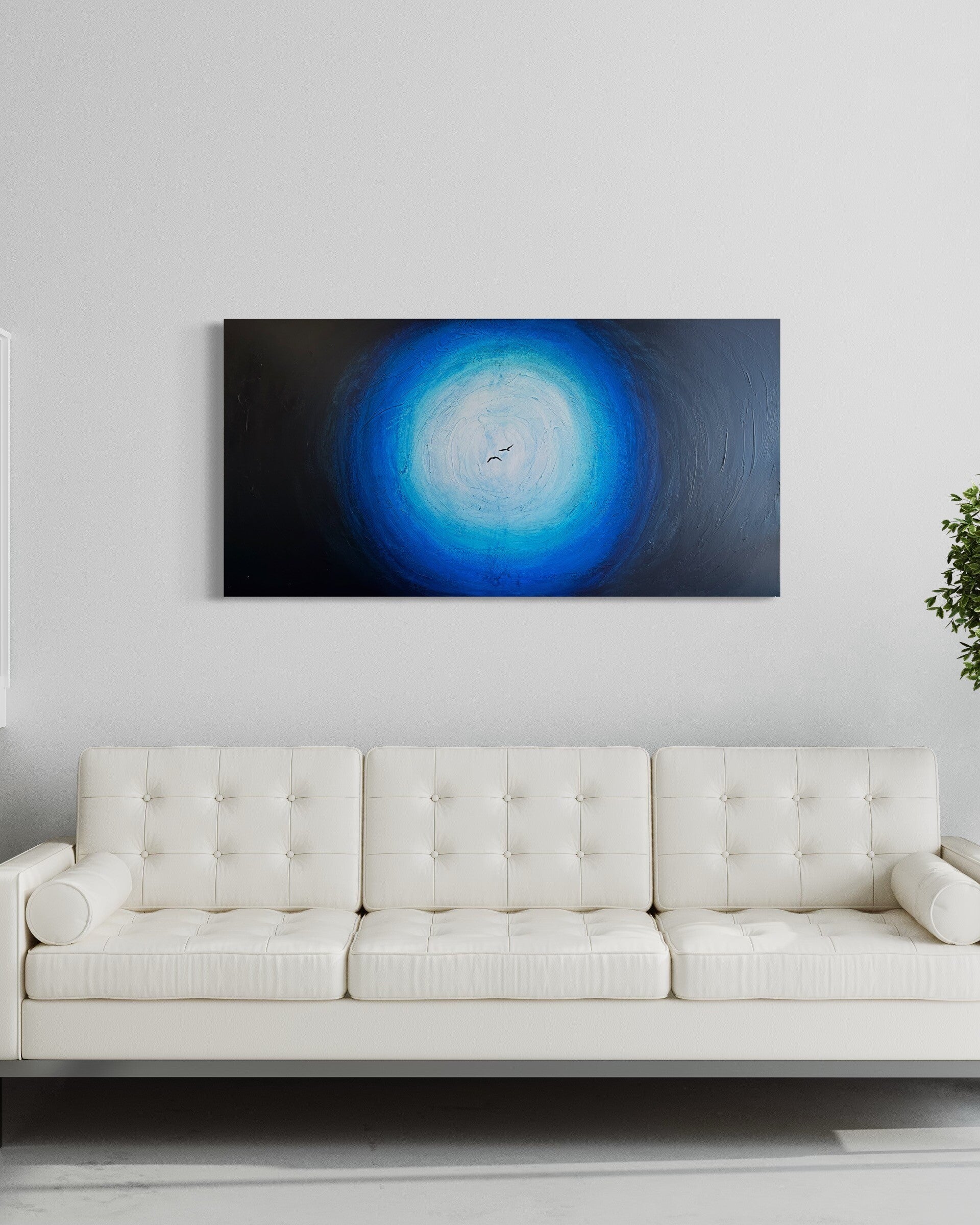 L'occhio dell'infinito / 70x140x2 cm