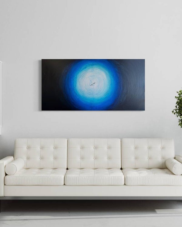 L'occhio dell'infinito / 70x140x2 cm