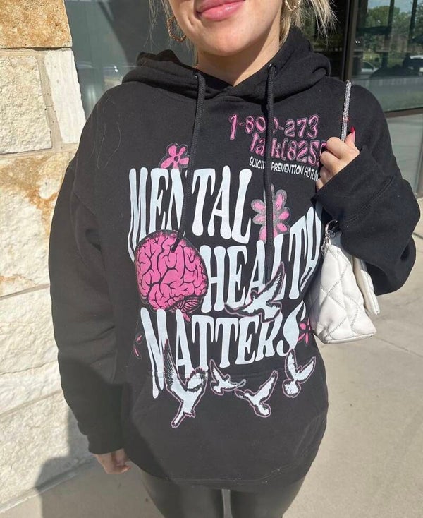 My mental matters hoodie