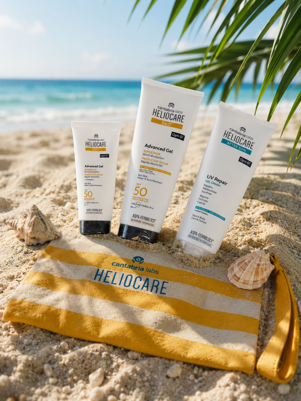 Zomer set met gratis toilettas en 100ml