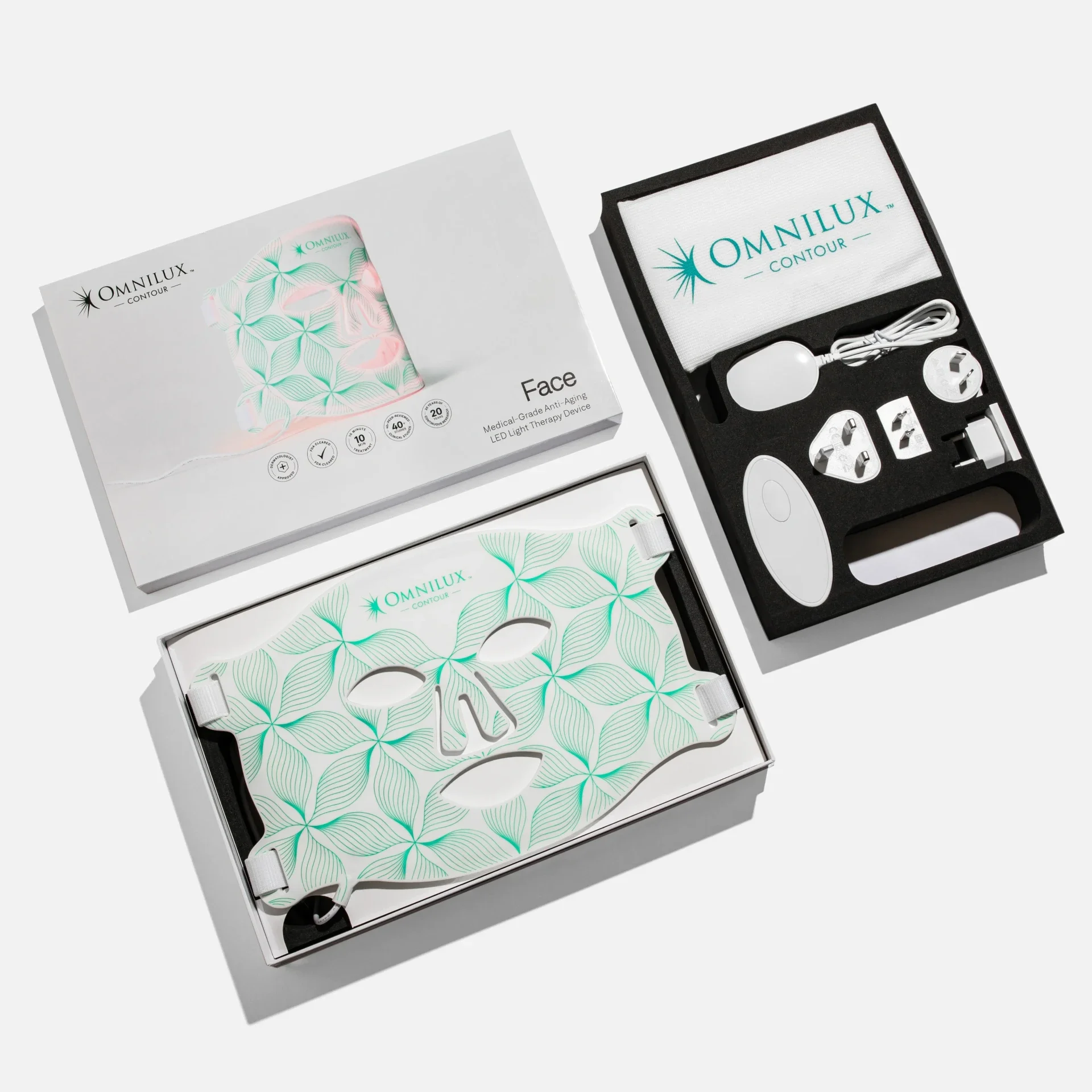 Omnilux LED masker - Contour Anti-Aging | Huidkliniek Friesland