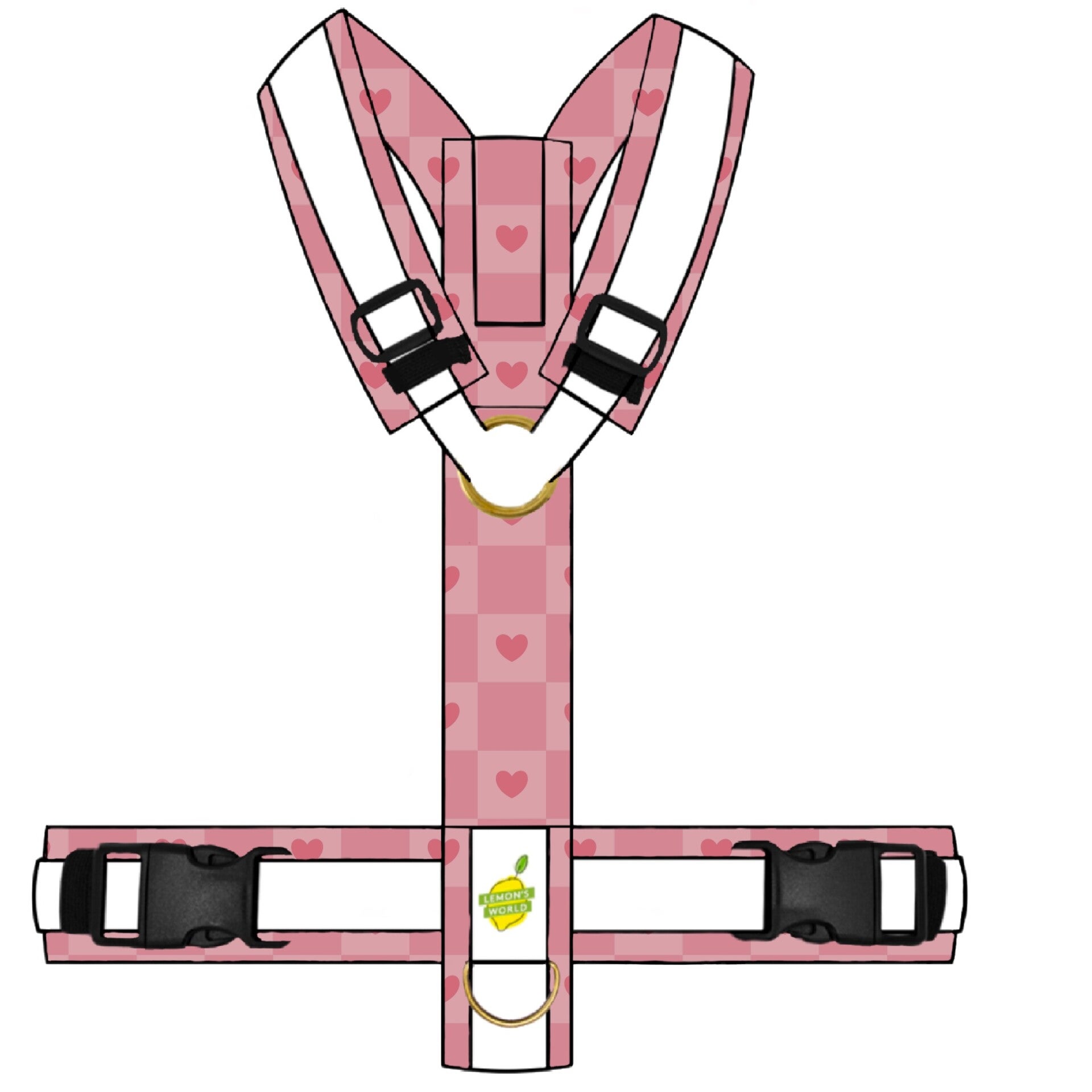 Y-GESCHIRR HEART PINK