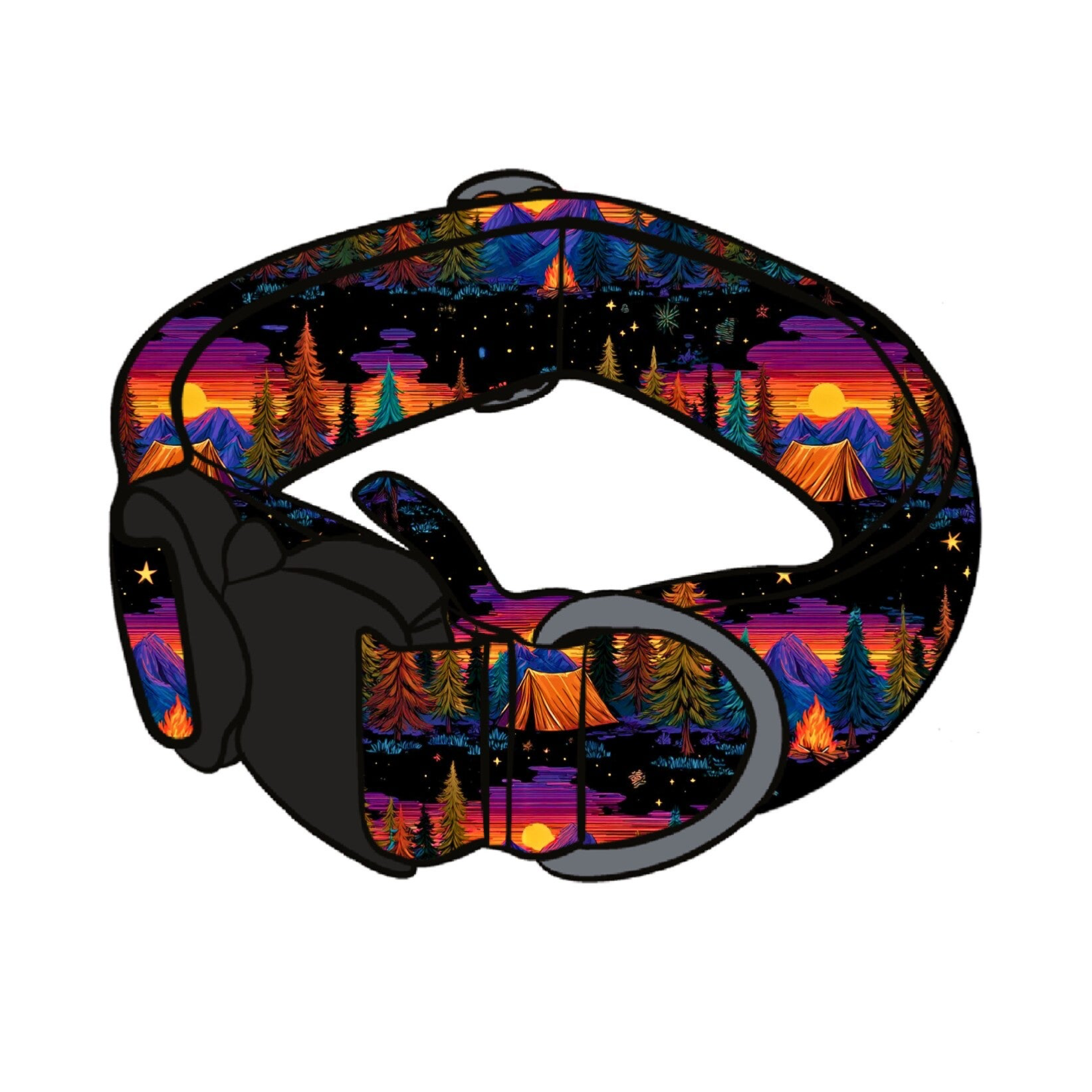 CLICK COLLAR FABRIC OUTDOOR/LANDSCAPE